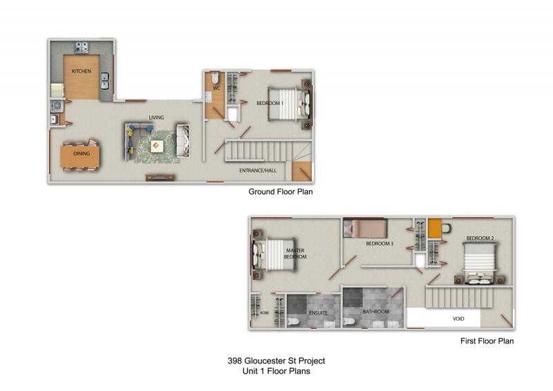 398 Gloucester St Project Unit 1 Floor Plans Web